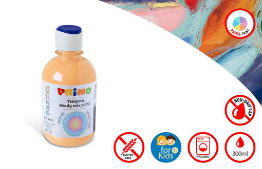 Picture of PRIMO 300ML POSTER PAINT PASTEL APRICOT